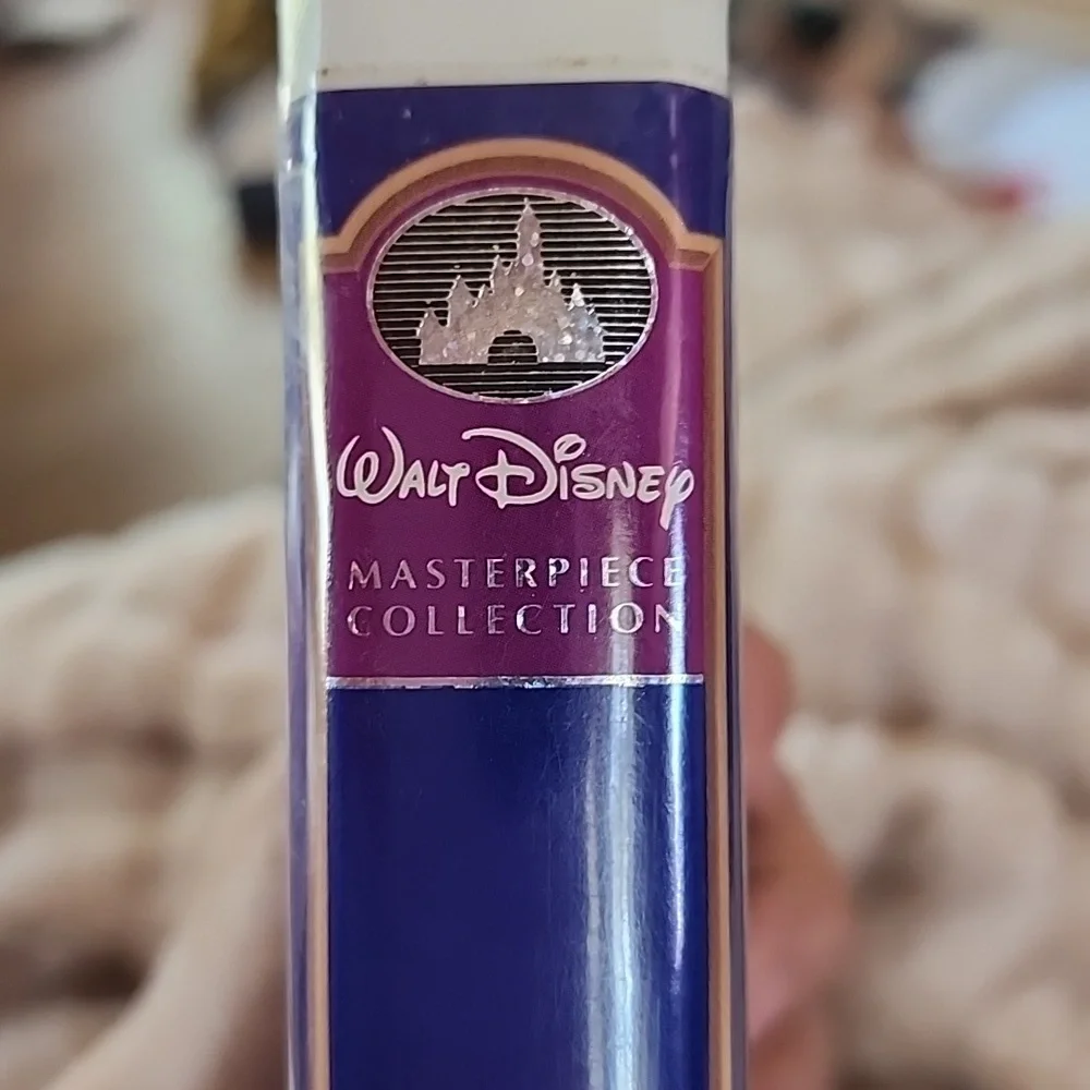 Rare Vintage Cinderella VHS Tape, 1995, Walt Disney Masterpiece Collection